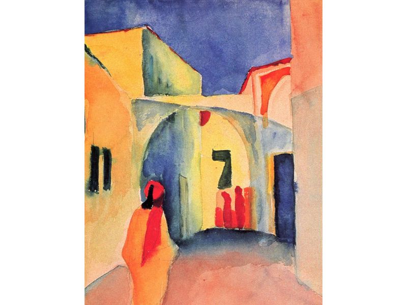 Blick in eine Gasse