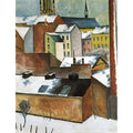 St. Mary's in the Snow (Mariekirsche im Schnee) 1911