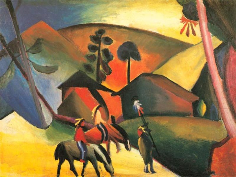 Indians On Horseback