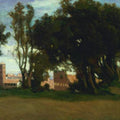 Rome, Le Colisee Vu Des Jardins Farnese 