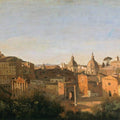 Forum Viewed From The Farnese Gardens 