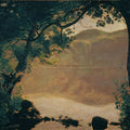 Lake Nemi, Seen through Trees 