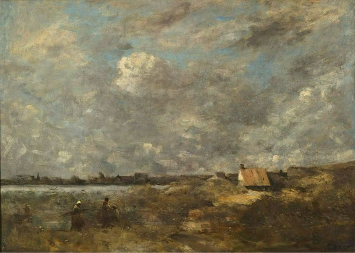 Stürmisches Wetter. Ufer des Pas-de-Calais 
