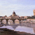 View of St. Peter's and the Castel Sant'Angelo 