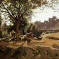 Peasants under the Trees at Dawn, Morvan 