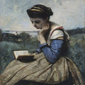 Woman Reading in a Landscape 