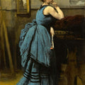Lady in Blue 
