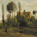 The Church at Essommes, near the Chateau Thierry 