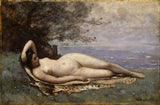 Bacchante by the Sea 1865 artwork preview