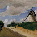 Windmill on the Cote de Picardie, near Versailles 