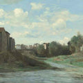 The Banks of the Midouze, Mont-de-Marsan, as Seen from the Pont du Commerce 