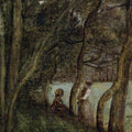 Les Alinges, Haute Savoie, Figures under the Trees 