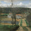 Ville d'Avray - the Pond and the Cabassud House 