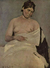Seated Woman with chest artwork preview