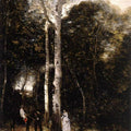 Promenade in the Parc des Lions at Port-Marly 