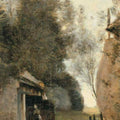 Environs d'Amsterdam, petite ferme des bords de l'Amstel 