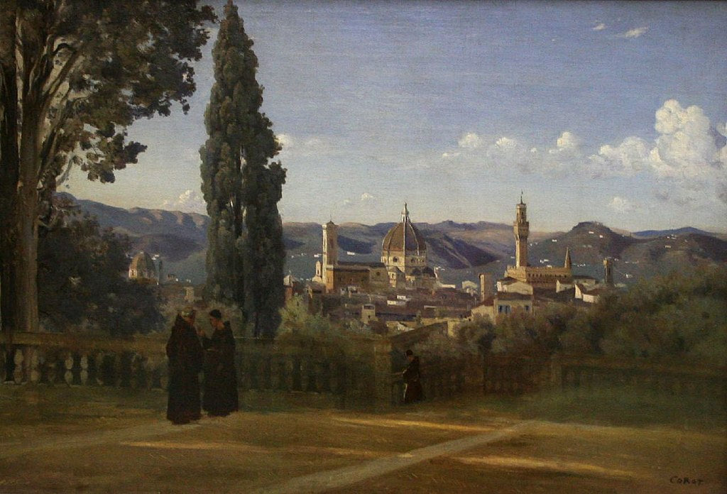 View of Florence from the Boboli Gardens, c.1834-36 