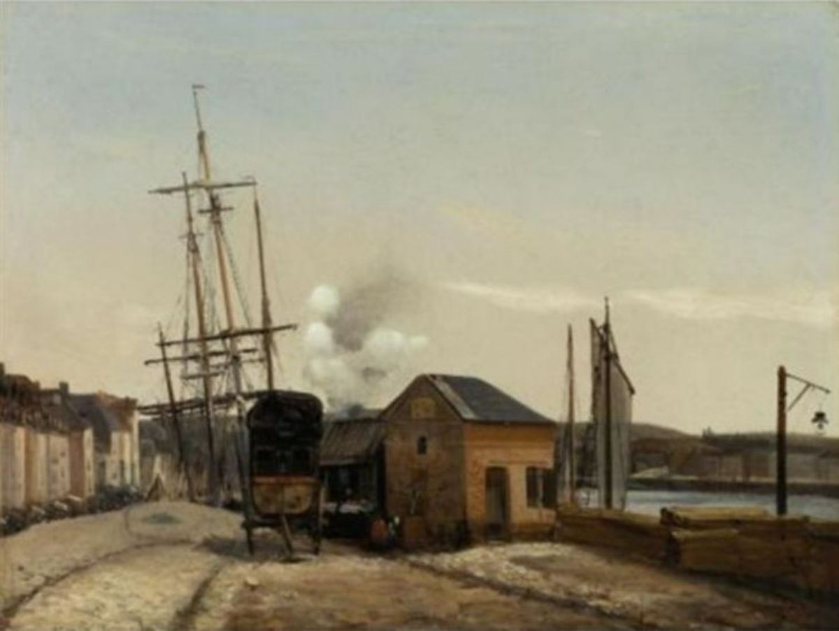The Port Of Rouen
