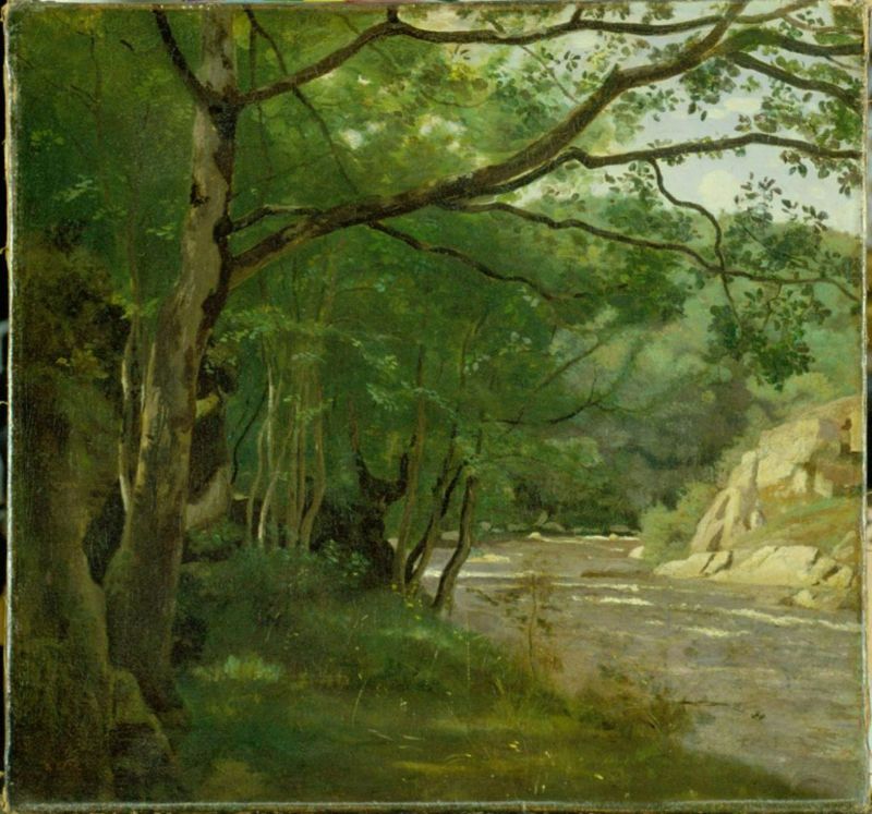 Ravine in the Morvan, Near Lormes 