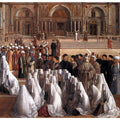 Sermon of St Mark in Alexandria (detail) 1504-07