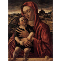 Madonna, with Child Standing on a Parapet
