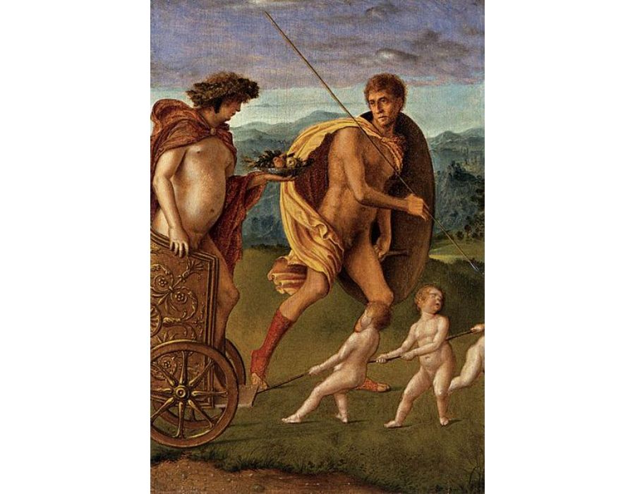 Four Allegories Perseverance and Fortune
