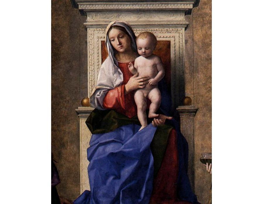 San Zaccaria Altarpiece (detail) 2
