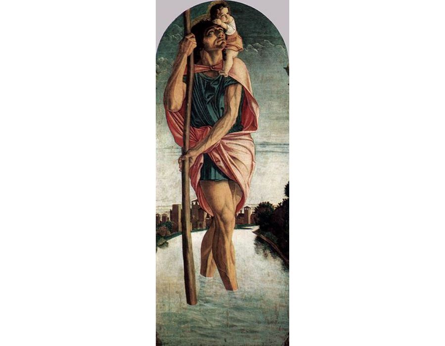 Polyptych of San Vincenzo Ferreri (left panel)
