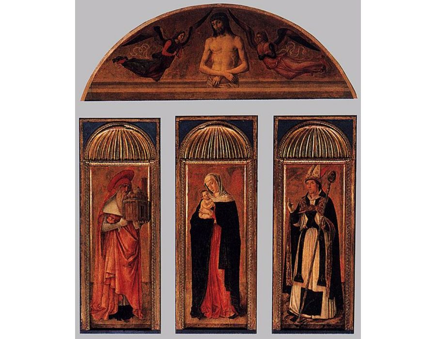 Triptych of the Virgin
