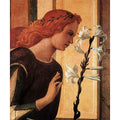 Angel Announcing (detail) c. 1500
