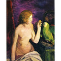 Nude With A Parrot 