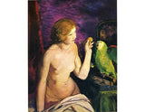 Nude With A Parrot artwork preview