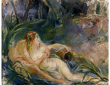 Two Nymphs Embracing artwork preview