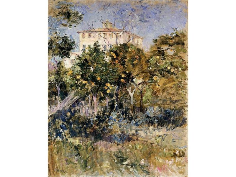 Villa With Orange Trees Nice