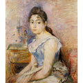 Young Woman In A Blue Blouse2