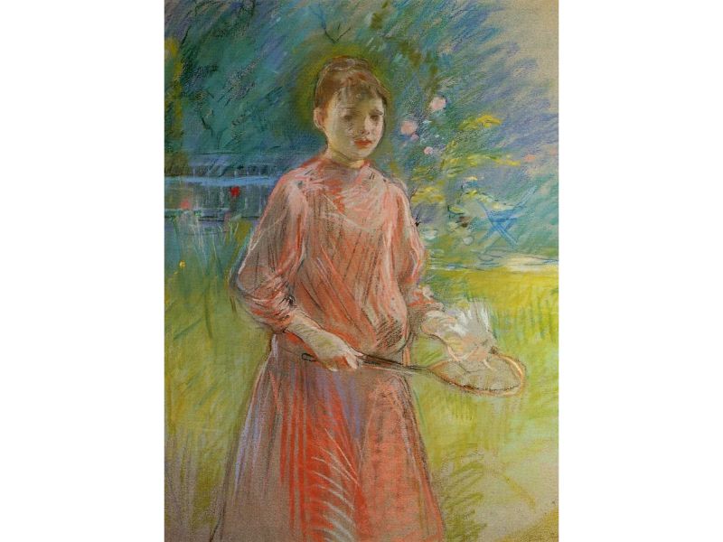 Girl With Shuttlecock Aka Jeanne Bonnet