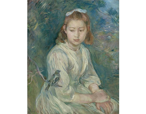 Petite Fille A L'Oiseau