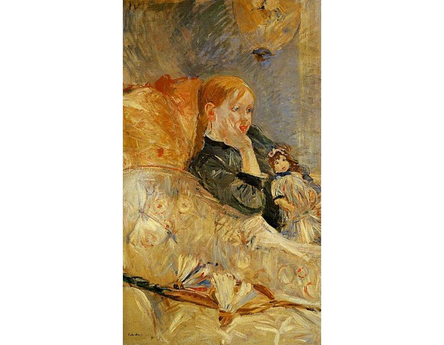 Little Girl With A Doll