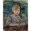 Fillette En Mauve
