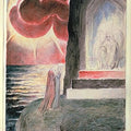 Purgatory, Canto 9, Dante and Virgil before the Angelic Guardian of the Gate of Purgatory 