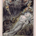 Christ's troubled sleep from Milton's 'Paradise Regained', Book IV lines 401-25, c.1816-18 