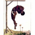 A Negro Hung Alive by the Ribs to a Gallows 