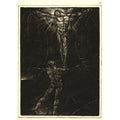 Jerusalem The Emanation of the Giant Albion- plate 76 Albion before Christ crucified on the Tree of Knowledge and Good and Evil, 1804-20 
