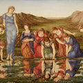 The Mirror of Venus Painting by Edward Burne-Jones
