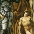 The Wheel of Fortune 1875-83 Painting by Edward Burne-Jones