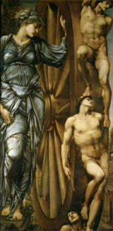 The Wheel of Fortune 1875-83 Painting artwork preview