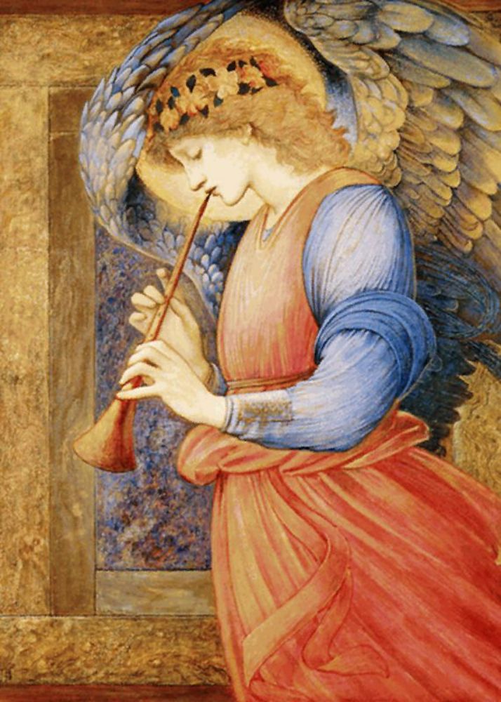 An Angel Playing a Flageolet 