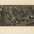 The Briar Rose: The Prince Enters the Briar Wood 1870-90 Painting by Edward Burne-Jones