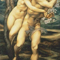 The Tree of Forgiveness Painting by Edward Burne-Jones