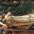 Sleeping Beauty 2 Painting by Edward Burne-Jones